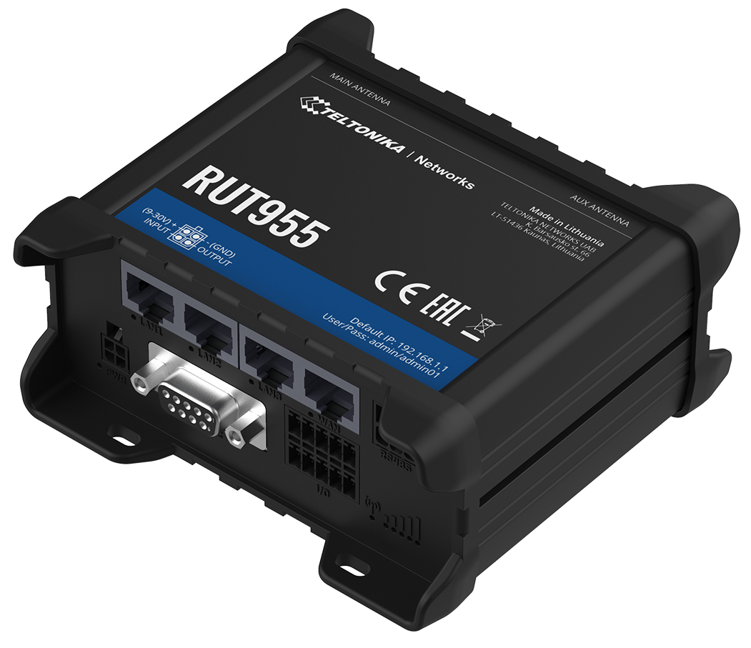 Teltonika RUT955 Industrial Cellular Router