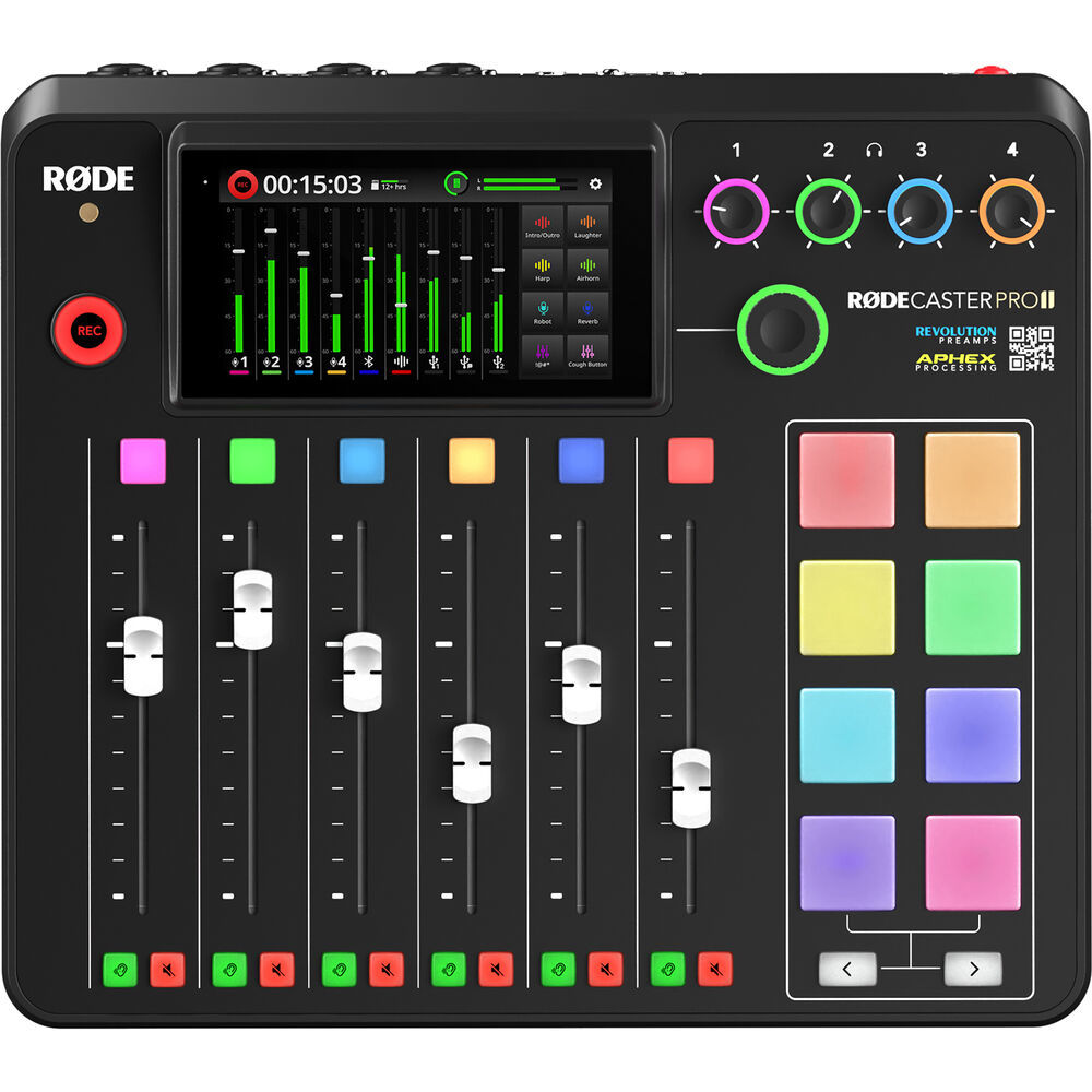 Rode RodeCaster Pro II Integrated Audio Production Studio